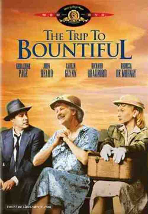 The Trip to Bountiful - DVD movie cover