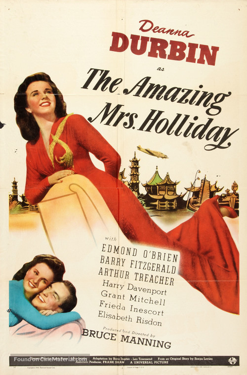 The Amazing Mrs. Holliday - Movie Poster