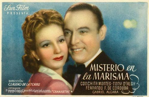 Misterio en la marisma - Spanish Movie Poster