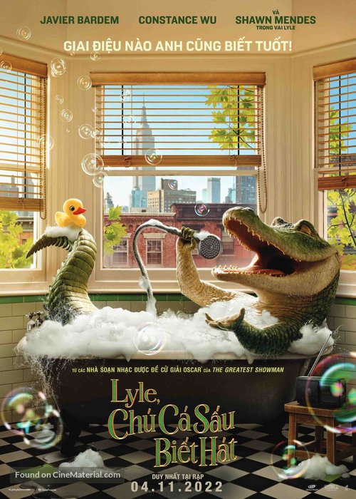 Lyle, Lyle, Crocodile - Vietnamese Movie Poster