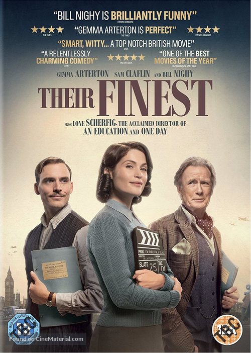 Their Finest - British DVD movie cover