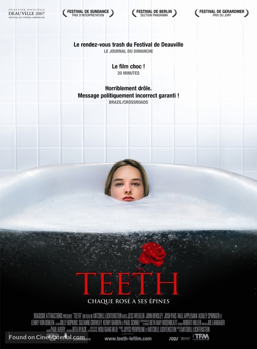 Teeth - French Theatrical movie poster