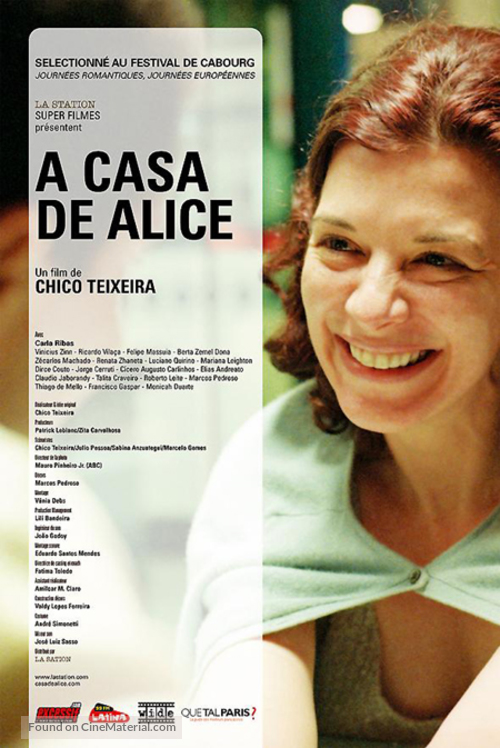 A Casa de Alice - Brazilian Movie Poster