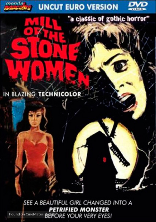 Il mulino delle donne di pietra - DVD movie cover