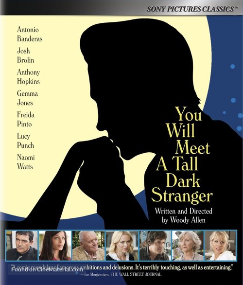 You Will Meet a Tall Dark Stranger - Blu-Ray movie cover