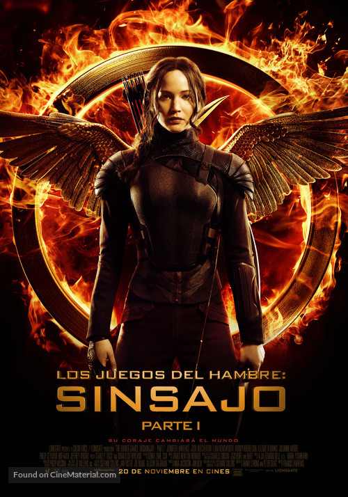 The Hunger Games: Mockingjay - Part 1 - Chilean Movie Poster