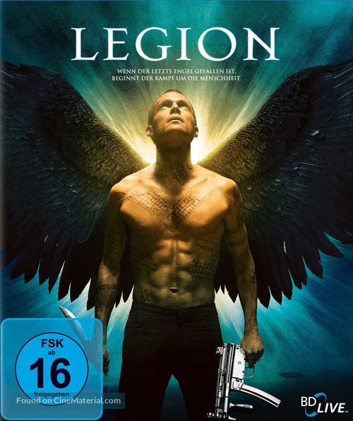 Legion - German Blu-Ray movie cover