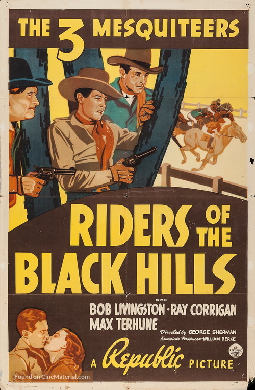 Riders of the Black Hills - Movie Poster