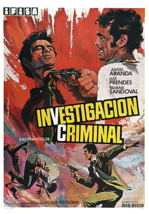 Investigaci&oacute;n criminal - Spanish Movie Poster