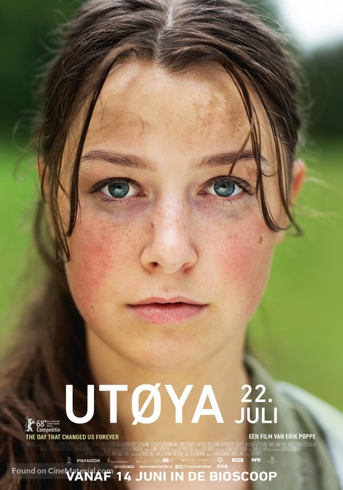 Ut&oslash;ya 22. juli - Dutch Movie Poster