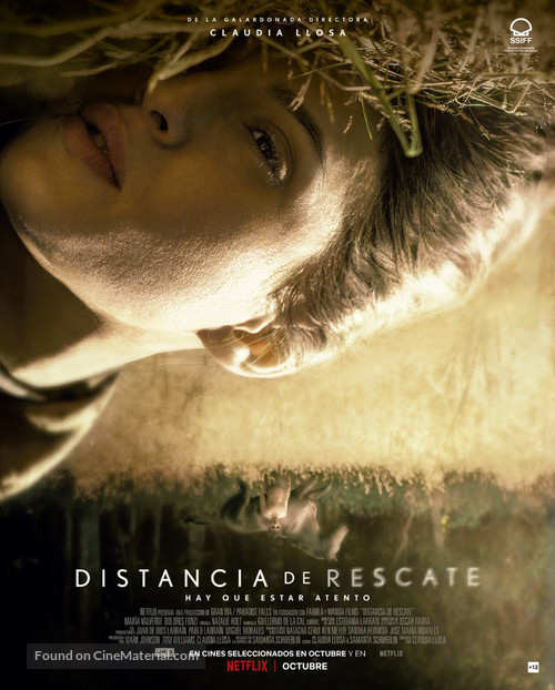 Distancia de rescate - Spanish Movie Poster