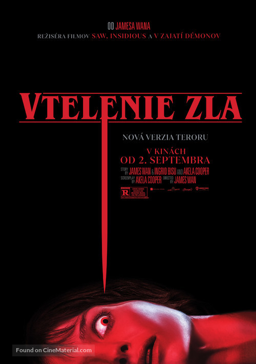 Malignant - Slovak Movie Poster