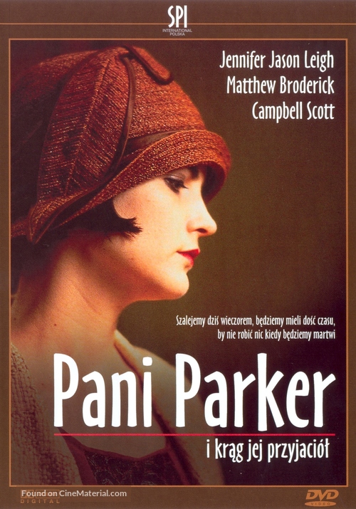 Mrs. Parker and the Vicious Circle - Polish Movie Cover