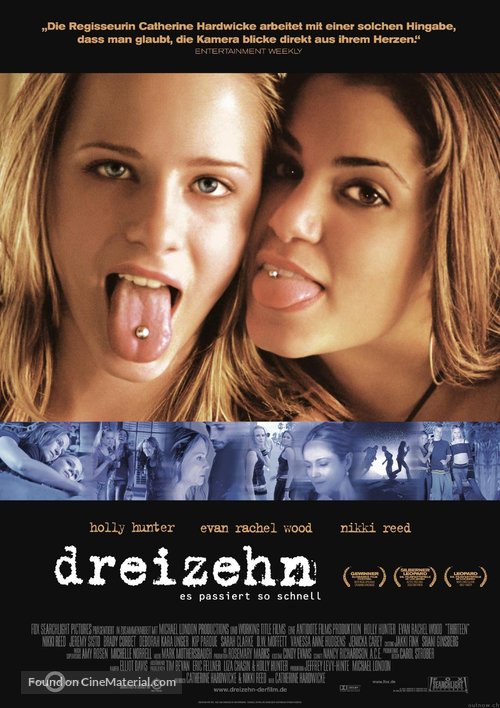 Thirteen - German Movie Poster