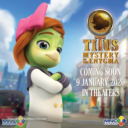Titus: Mystery of The Enygma - Indonesian poster