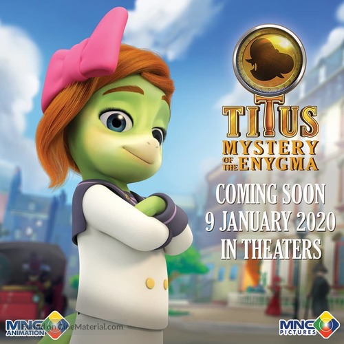 Titus: Mystery of The Enygma - Indonesian poster