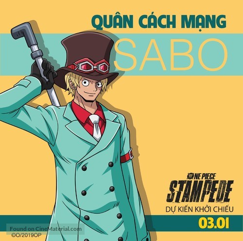 One Piece: Stampede - Vietnamese poster