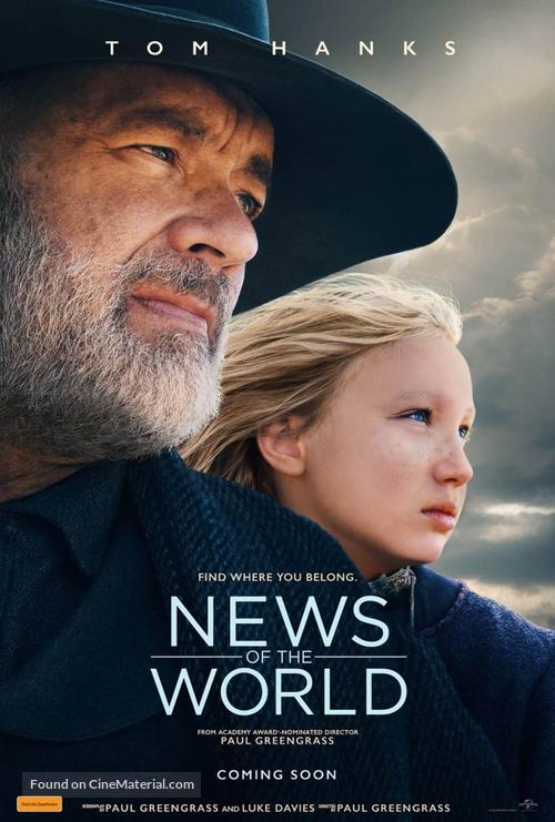 News of the World - Australian Movie Poster