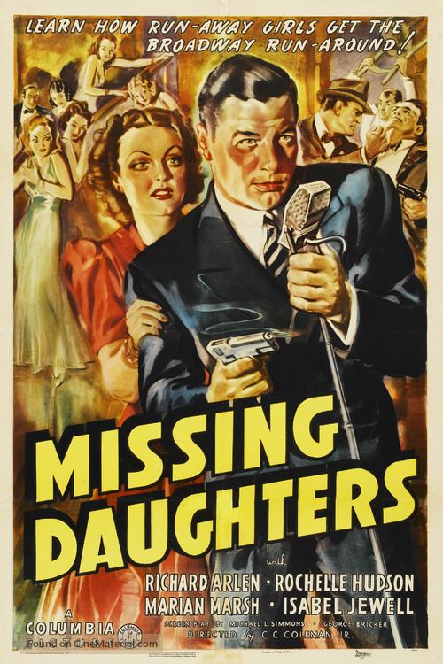 Missing Daughters - Movie Poster