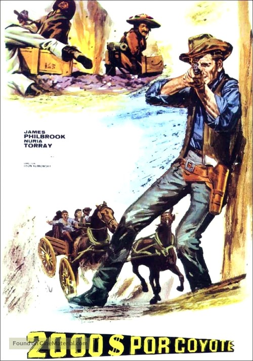 Dos mil d&oacute;lares por Coyote - Spanish Movie Poster