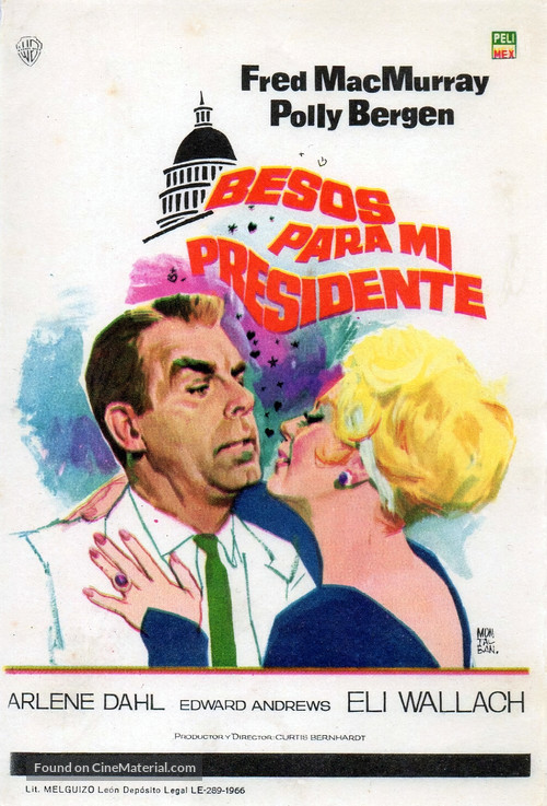 Kisses for My President - Spanish Movie Poster