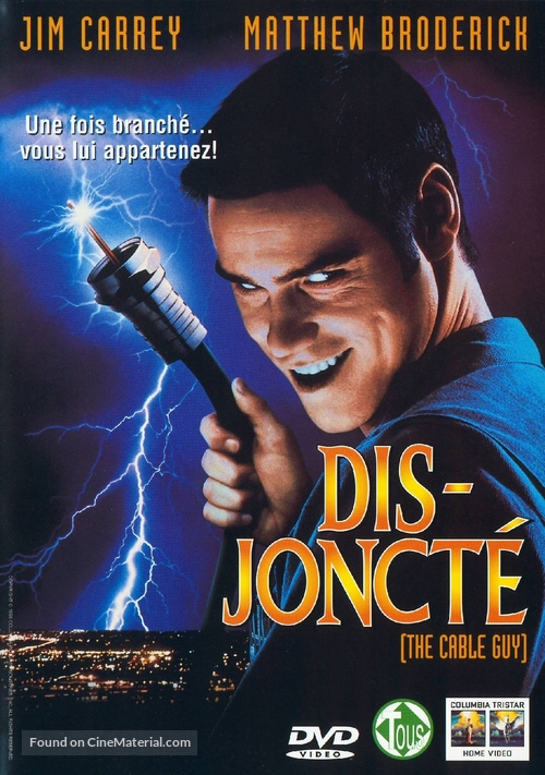 The Cable Guy - Belgian DVD movie cover