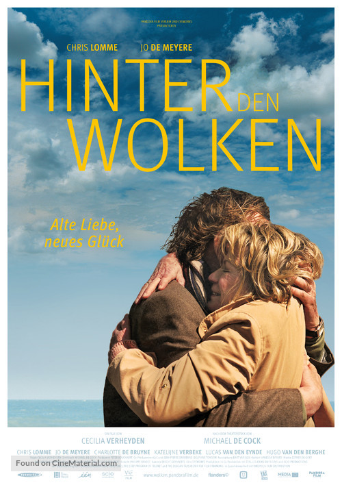 Achter de wolken - German Movie Poster
