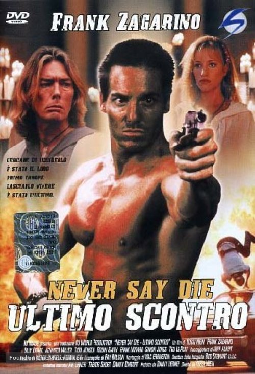 Never Say Die - Italian DVD movie cover