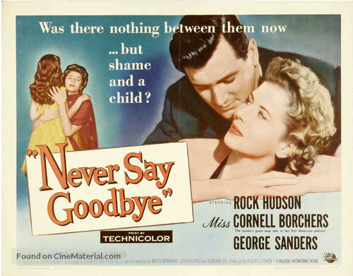 Never Say Goodbye - Movie Poster