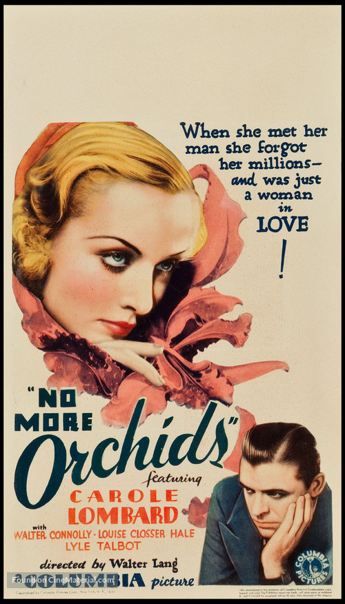 No More Orchids - Movie Poster