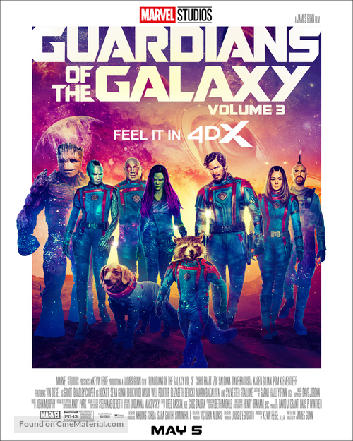 Guardians of the Galaxy Vol. 3 - Movie Poster