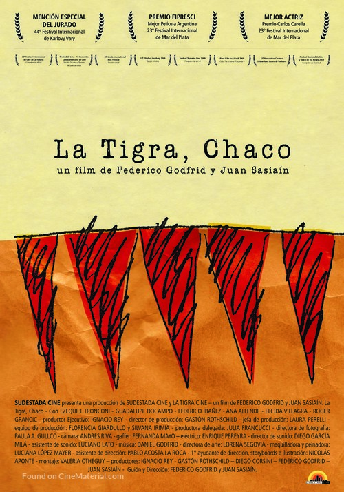 La Tigra, Chaco - Argentinian Movie Poster