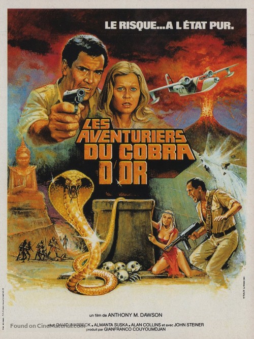 I cacciatori del cobra d&#039;oro - French Movie Poster