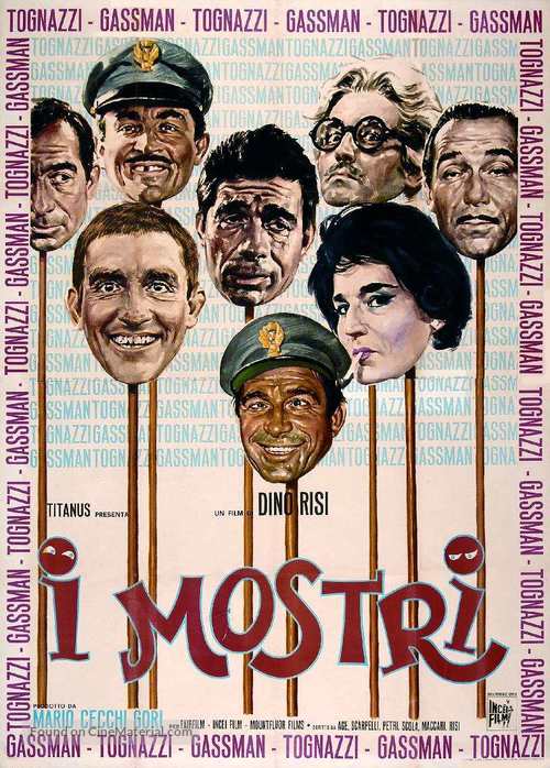 I mostri - Italian Movie Poster