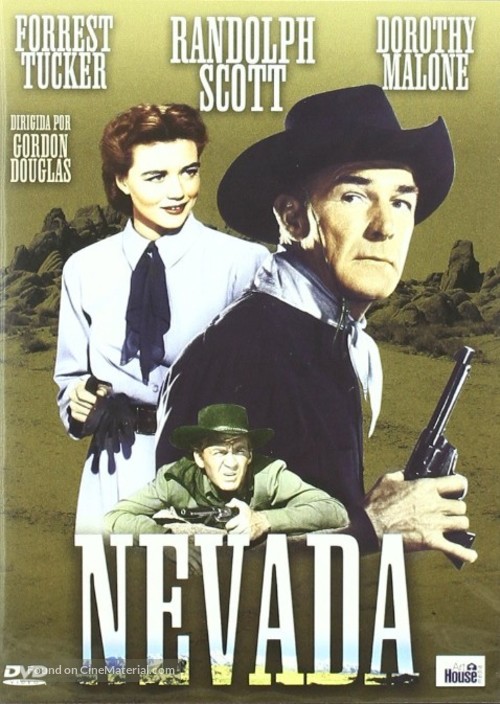 The Nevadan - Spanish DVD movie cover