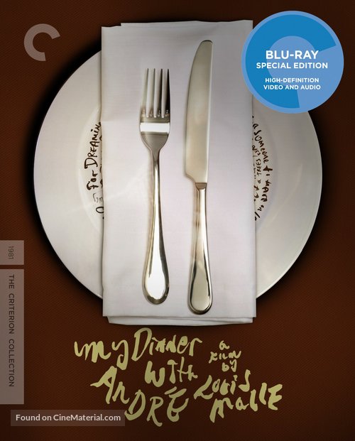 My Dinner with Andre - Blu-Ray movie cover