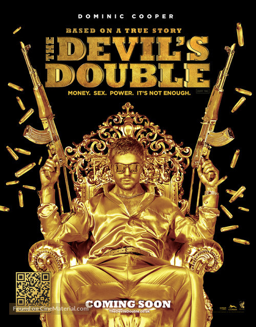 The Devil&#039;s Double - British Movie Poster