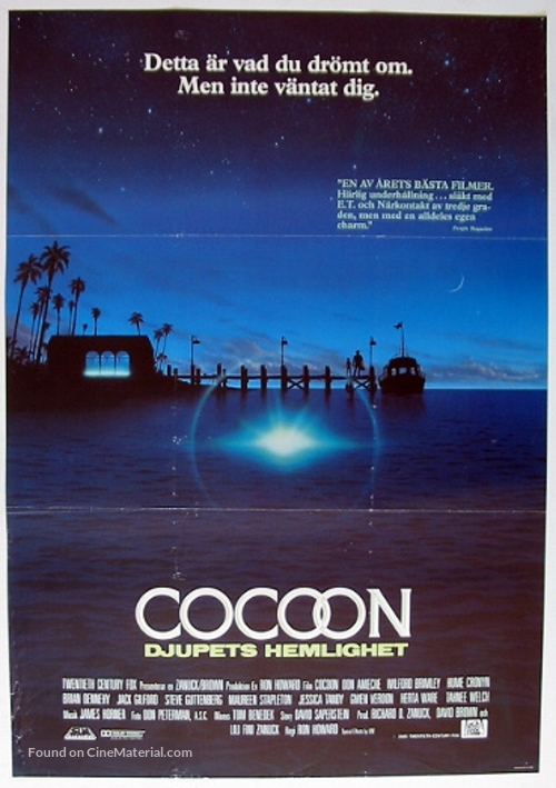 Cocoon - Swedish Movie Poster