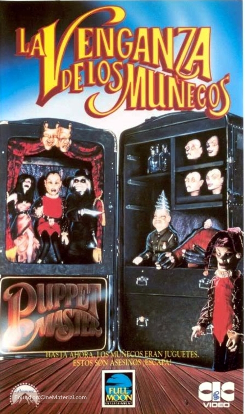 Puppet Master - Spanish Movie Cover