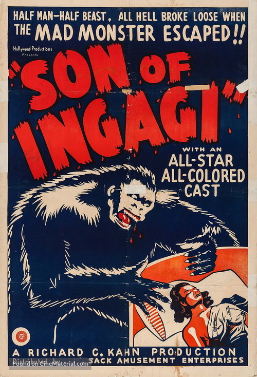 Son of Ingagi - Movie Poster