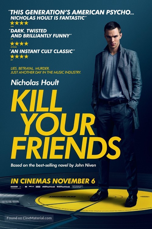 Kill Your Friends - British Movie Poster