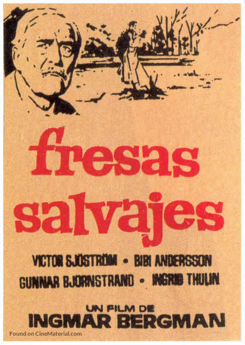 Smultronst&auml;llet - Spanish Movie Poster