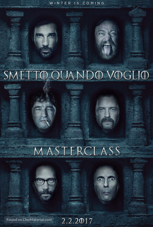 Smetto quando voglio: Masterclass - Italian Movie Poster