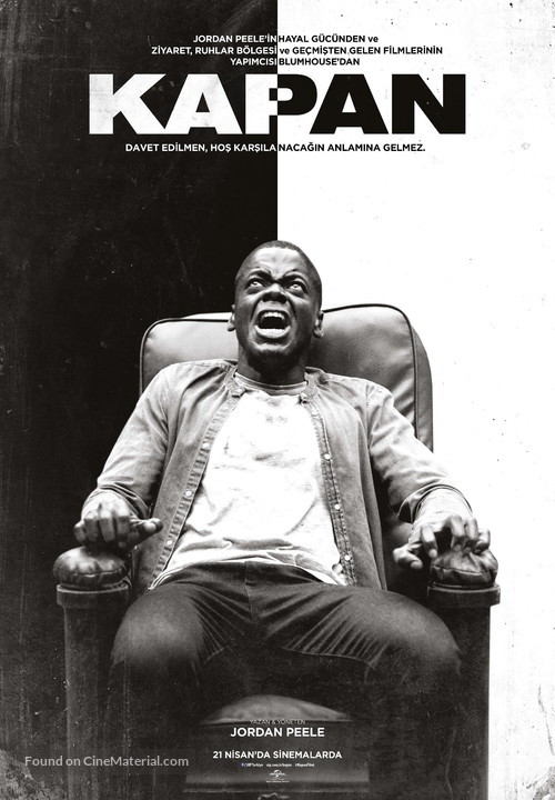 Get Out - Turkish Movie Poster