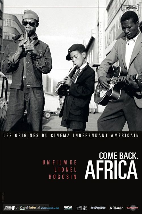 Come Back, Africa - French Movie Poster