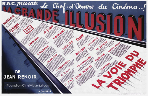 La grande illusion - French Movie Poster