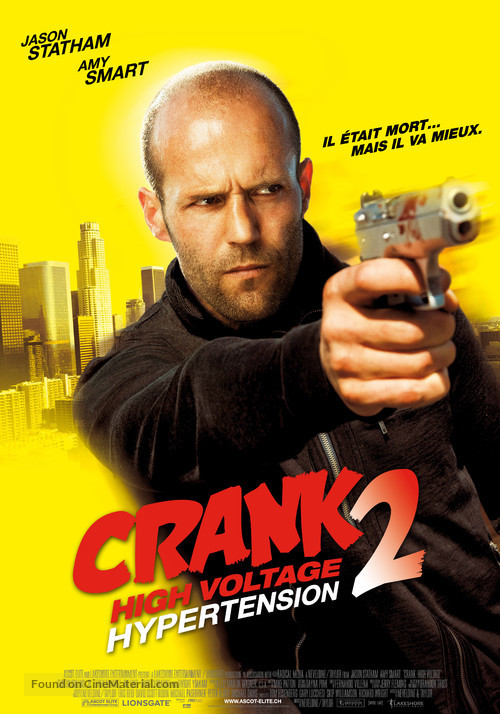 Crank: High Voltage - Swiss Movie Poster
