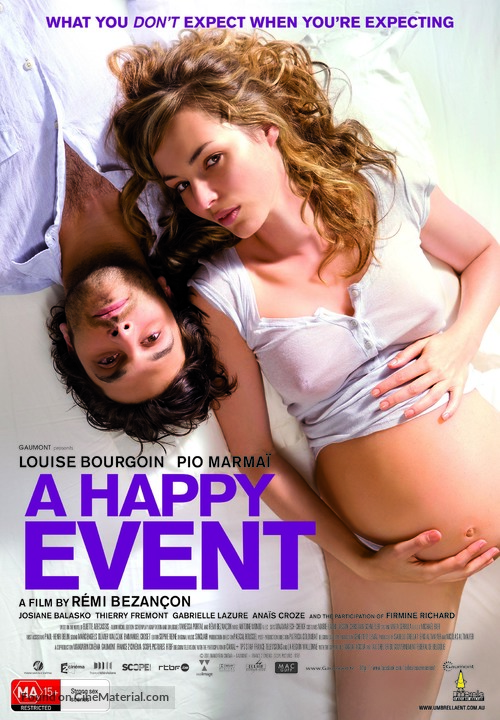 Un heureux &eacute;venement - Australian Movie Poster