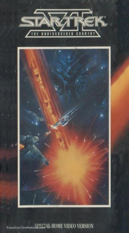 Star Trek: The Undiscovered Country - VHS movie cover