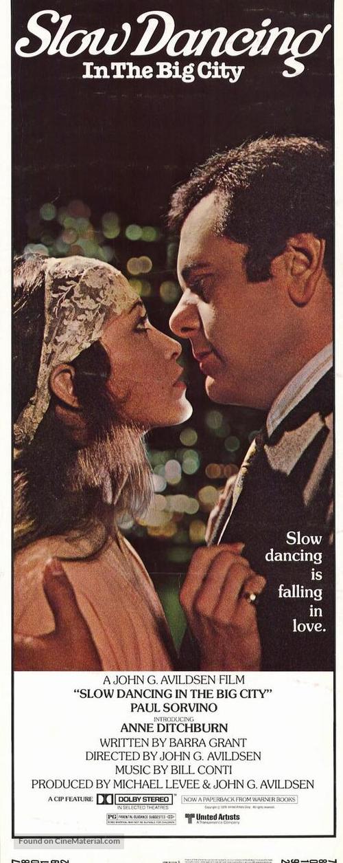 Slow Dancing in the Big City - Movie Poster
